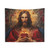 Sacred Heart of Jesus Tapestry - Vibrant Catholic Art