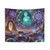 Psychedelic Realm Tapestry featuring entities of the psychedelic experience