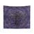 Yggdrasil Tree of Life Tapestry with Amethyst and Silver Accents