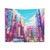 Akihabara City Inspired Tapestry