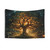 Tree of Life Jigsaw Puzzle Tapestry - Whimsical Nature Art