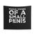 Funny small penis gag gift tapestry