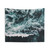 Blue Ocean Waves Tapestry Wall Art