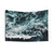 Blue Ocean Waves Tapestry Wall Art