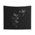 Black and White Butterfly Tapestry
