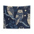 Mystical Moonlit Forest Owl Tapestry