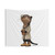 Otter Scientist Tapestry - Cute Anthropomorphic Animal Illustration