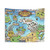 World Map (MapleStory) Tapestry