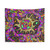 Trippy Neon Tentacles Blacklight Tapestry
