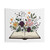 Blossoming Book Tapestry - Floral Wall Decor