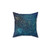 Star Map City Lights Decorative Pillow