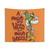 Retro Orange Smoking Tapestry