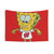 SpongeBob Wisconsin College Tapestry