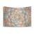 Mandala Yoga Art Tapestry in Burnt Orange
