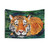 Detailed Tiger Tapestry Wall Hanging