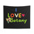 Educational Botany Tapestry featuring 'I Love Botany' design