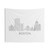 Boston Skyline Tapestry Wall Hanging