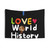 I Love World History Educational Tapestry