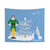 Buddy the Elf Christmas Tapestry with Mr. Narwhal