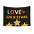 Educational Tapestry with Back to School Gold Stars
