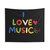 Colorful Music Tapestry for Educational Decor