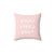 Good Vibes Only Decorative Pillow