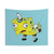 Spongebob Meme Tapestry with Funny Cartoon Characters