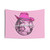 Cowboy Like Me Disco Ball Pink Tapestry