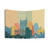 Nashville Skyline Tapestry Wall Art