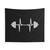 Fitness Lifestyle Tapestry for Home Gym Decor
