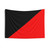 Red Anarchist Flag Tapestry Wall Hanging