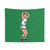 Larry Bird Jumpshot Tapestry - NBA Basketball Art