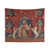 Medieval Lady and Unicorn Tapestry - Desire