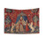 Medieval Lady and Unicorn Tapestry - Desire