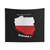 Poland Capital Country Tapestry for Educational Geography Decor