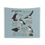 Puffins Fun Animal Facts Decorative Wall Tapestry