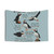 Puffins Fun Animal Facts Decorative Wall Tapestry