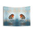 Vibrant Robin Tapestry Wall Art
