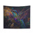 Hummingbird Medicine Tapestry - Spiritual Nature Wall Art
