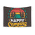 Charming Camping Tapestry with Outdoor Scenery