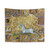 Medieval Bestiary Tapestry with Mythical Creatures