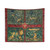 Greenery Forest Animals Tapestry with Lion, Fox, Pheasant and Deer