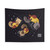 Colorful Space Cats Tapestry Wall Hanging