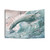 Jurassic Marine Scene Tapestry featuring prehistoric marine creatures