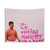 Gibby Mobbin Or What? Pink Meme Tapestry