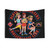 Retro D.D.R.C. Tapestry - Vintage 70s/80s Roller Derby Art