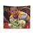 Gibby with Salad iCarly Meme Tapestry