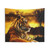 Tiger and Sunset Tapestry