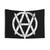 Veganarchism Vegan Anarchism Tapestry Wall Hanging