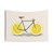 Zest Graphic Tapestry - Surreal Citrus Bicycle Design